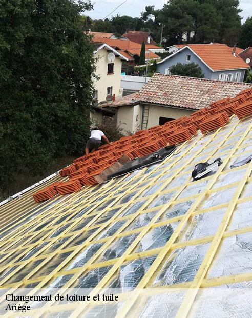 Changement de toiture et tuile 09 Ariège  ALTURA Toiture 