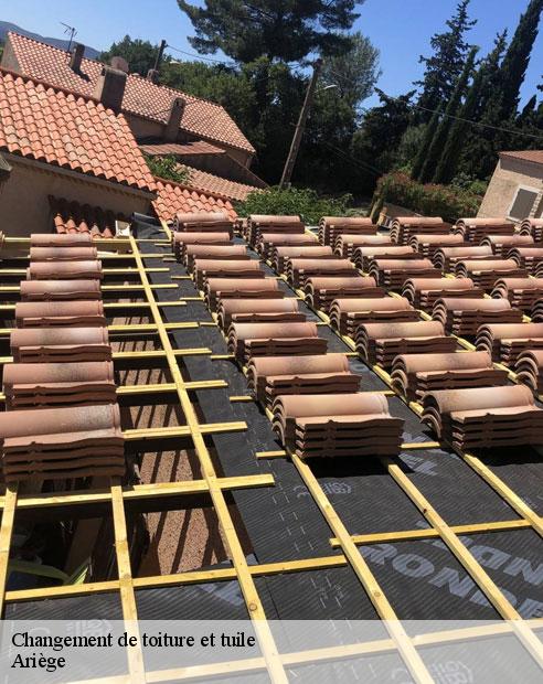 Changement de toiture et tuile 09 Ariège  ALTURA Toiture 