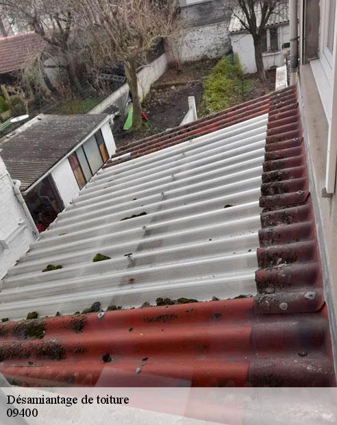 Désamiantage de toiture  arignac-09400 ALTURA Toiture 