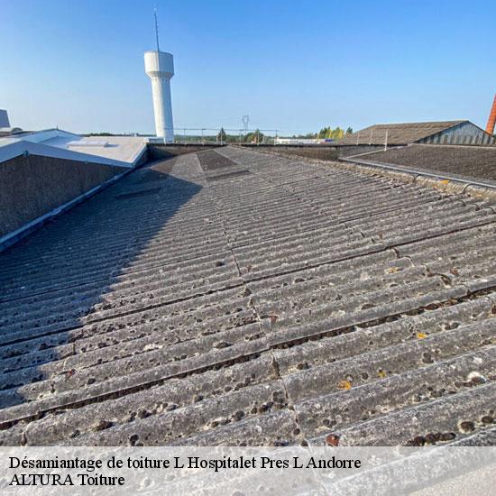 Désamiantage de toiture  l-hospitalet-pres-l-andorre-09390 ALTURA Toiture 