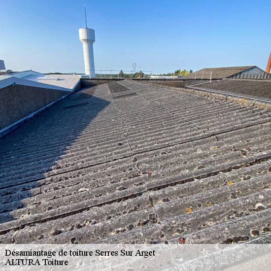 Désamiantage de toiture  serres-sur-arget-09000 ALTURA Toiture 