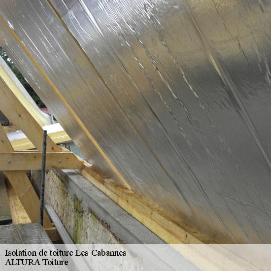 Isolation de toiture  les-cabannes-09310 ALTURA Toiture 