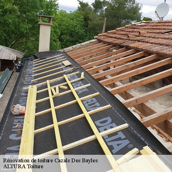 Rénovation de toiture  cazals-des-bayles-09500 ALTURA Toiture 
