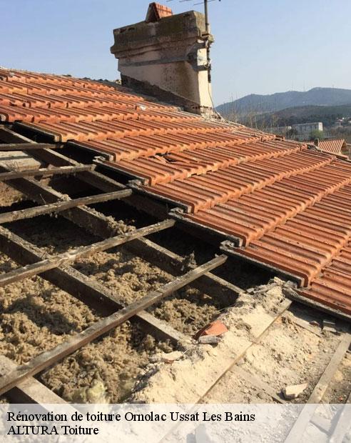 Rénovation de toiture  ornolac-ussat-les-bains-09400 ALTURA Toiture 