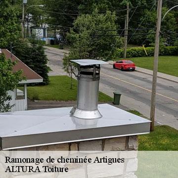 Ramonage de cheminée artigues-09460 ALTURA Toiture