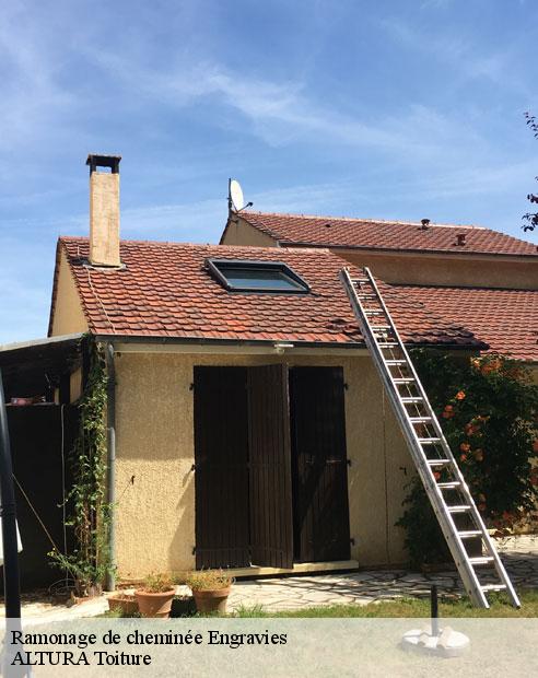 Ramonage de cheminée  engravies-09600 ALTURA Toiture 