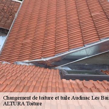 Changement de toiture et tuile  audinac-les-bains-09200 ALTURA Toiture 