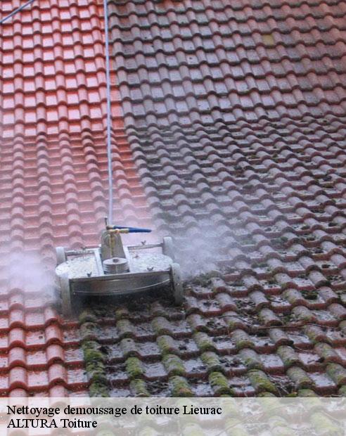 Nettoyage demoussage de toiture  lieurac-09300 ALTURA Toiture 