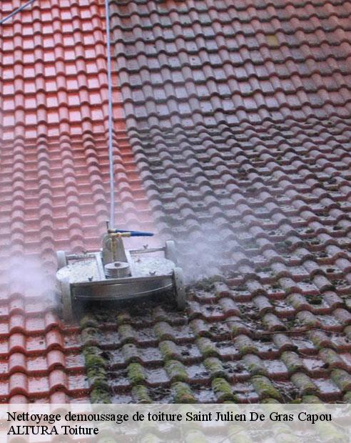 Nettoyage demoussage de toiture  saint-julien-de-gras-capou-09500 ALTURA Toiture 