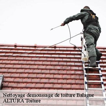 Nettoyage demoussage de toiture  balague-09800 ALTURA Toiture 