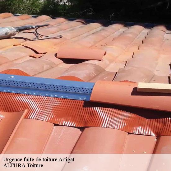 Urgence fuite de toiture  artigat-09130 ALTURA Toiture 