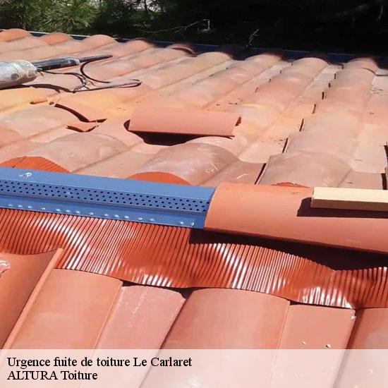 Urgence fuite de toiture  le-carlaret-09100 ALTURA Toiture 