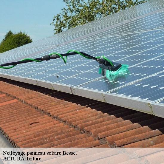 Nettoyage panneau solaire  besset-09500 ALTURA Toiture 