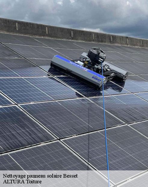 Nettoyage panneau solaire  besset-09500 ALTURA Toiture 