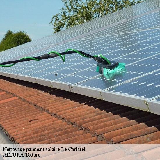 Nettoyage panneau solaire  le-carlaret-09100 ALTURA Toiture 