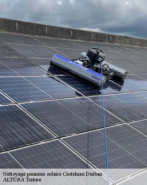 Nettoyage panneau solaire  castelnau-durban-09420 ALTURA Toiture 
