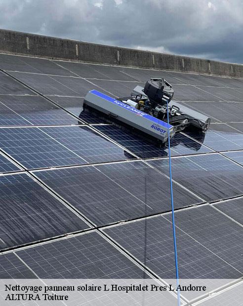 Nettoyage panneau solaire  l-hospitalet-pres-l-andorre-09390 ALTURA Toiture 
